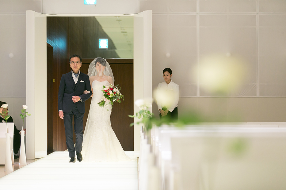 ヒルトン名古屋での結婚式撮影