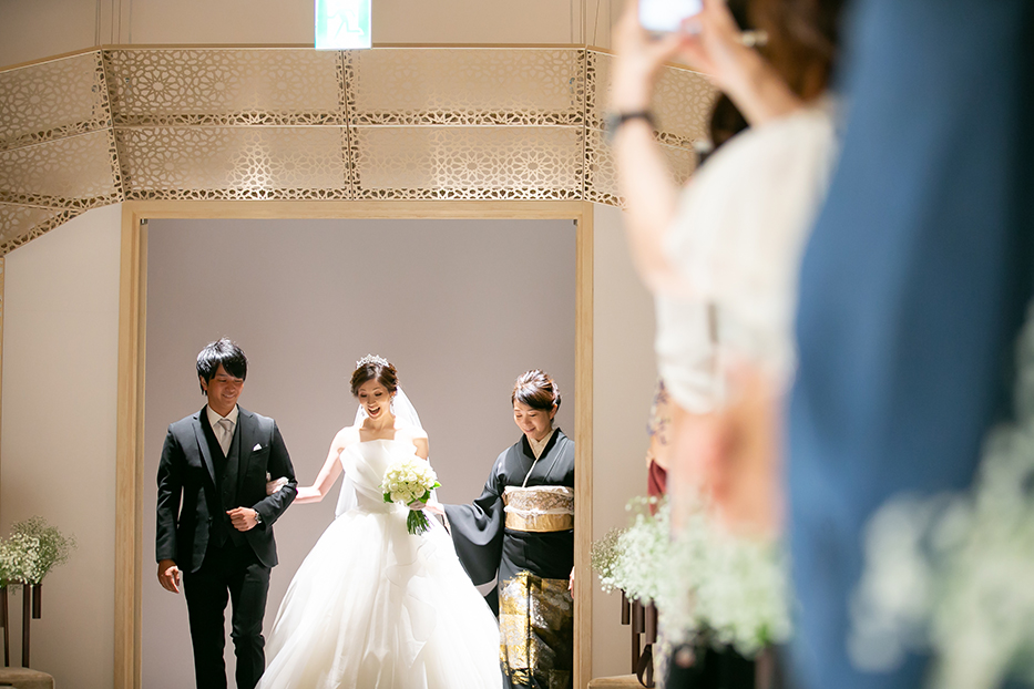インフィニート名古屋での結婚式撮影