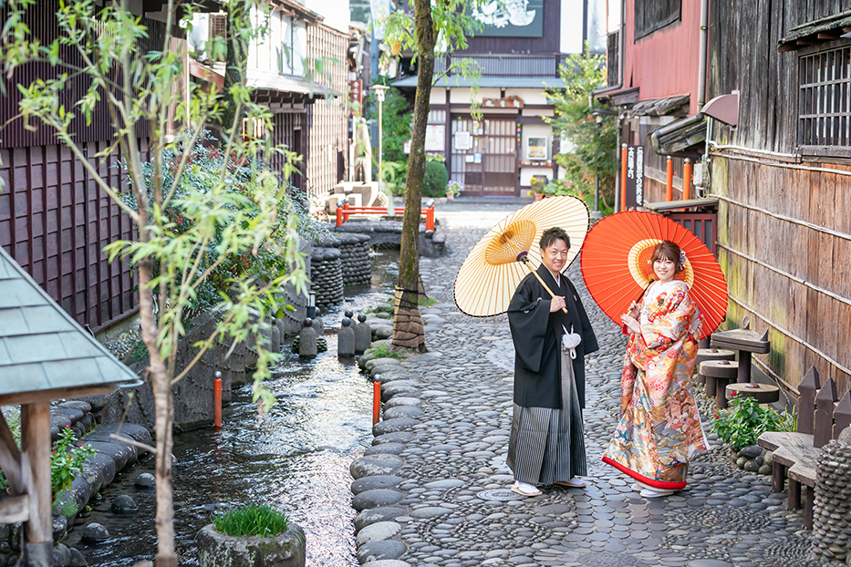 郡上八幡での前撮り