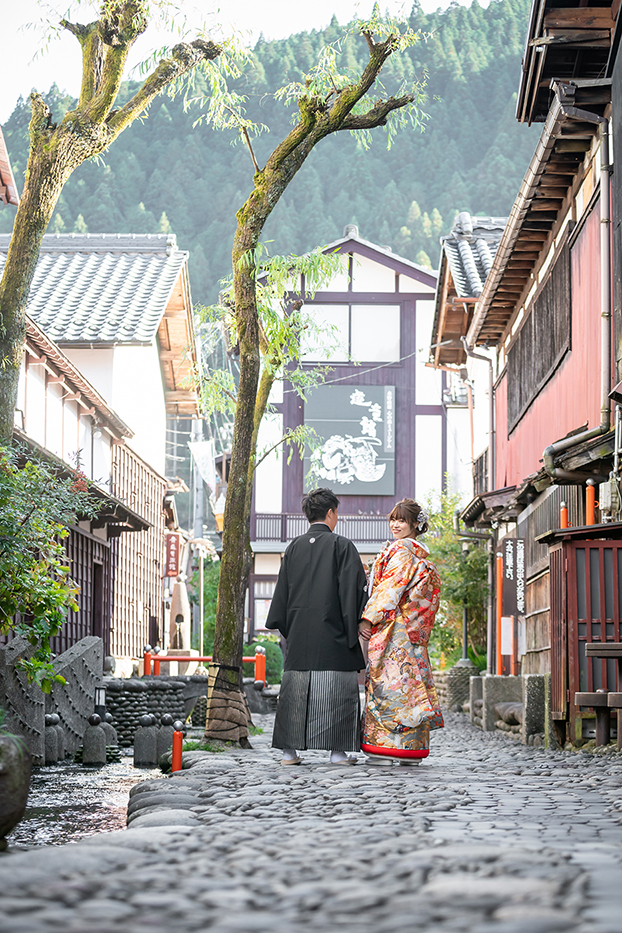 郡上八幡での前撮り
