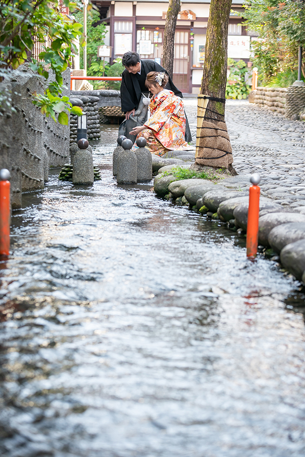 郡上八幡での前撮り