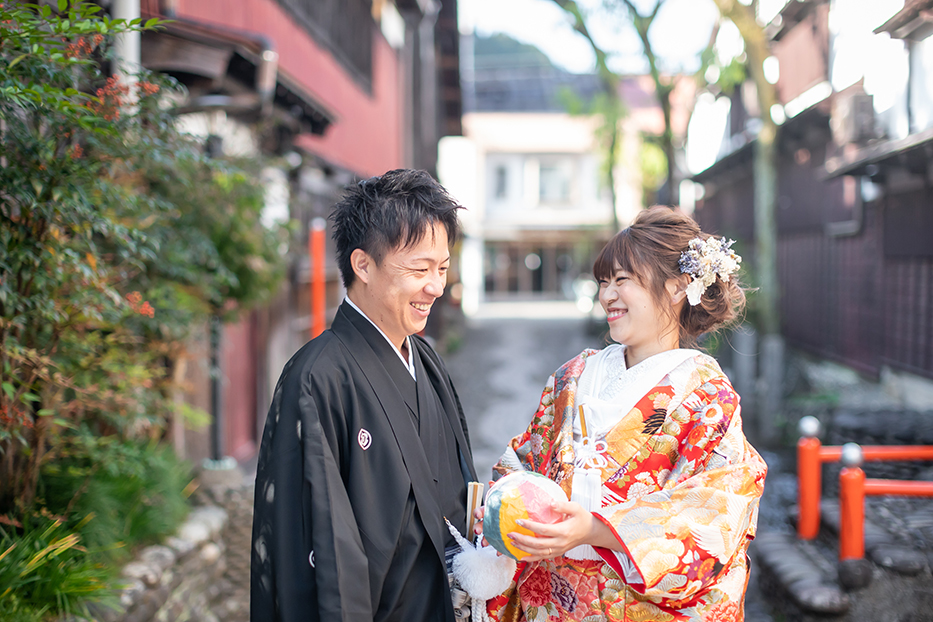 郡上八幡での前撮り