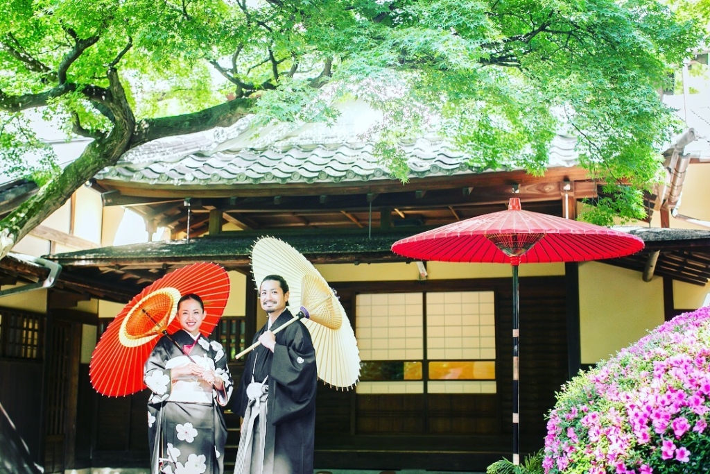 名古屋市の八勝館での結婚式持ち込み撮影