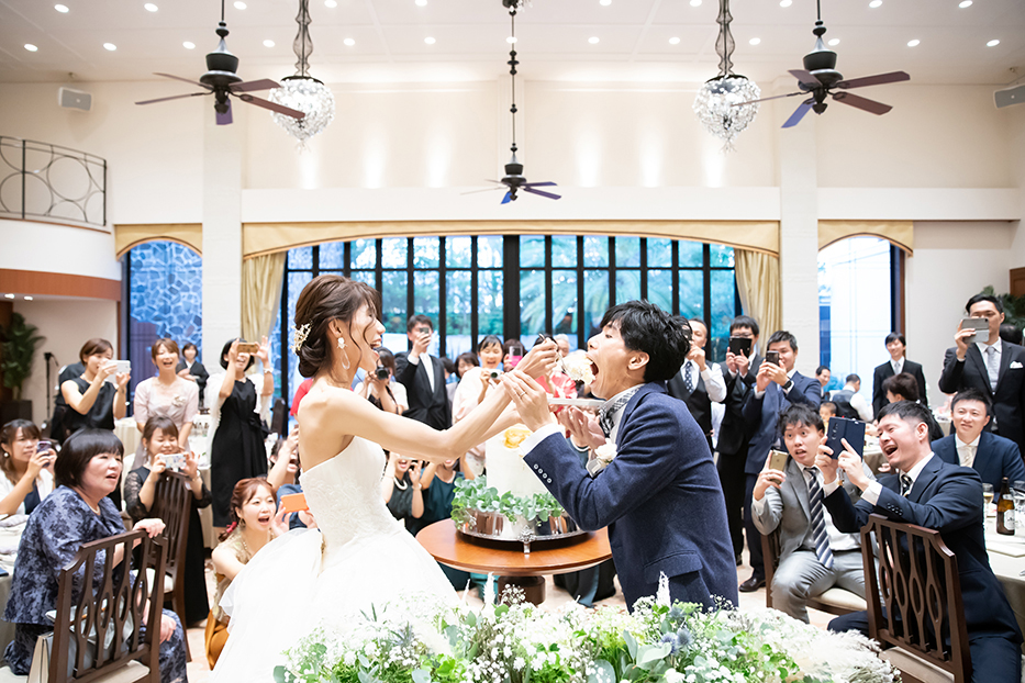 岡崎市のパームオリエンタルでの結婚式撮影