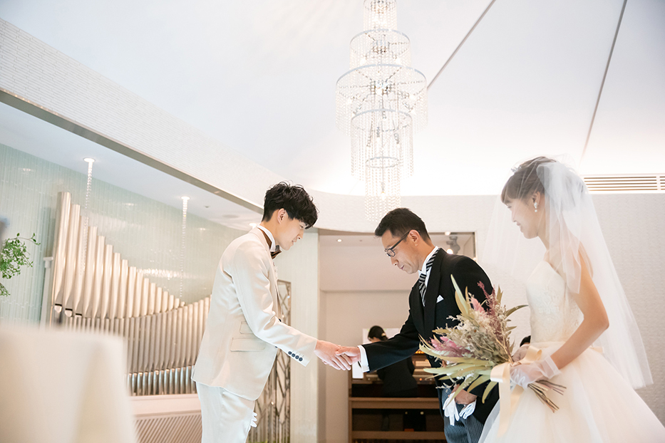 名古屋市のアルカンシエルでゲストととして結婚式撮影しました