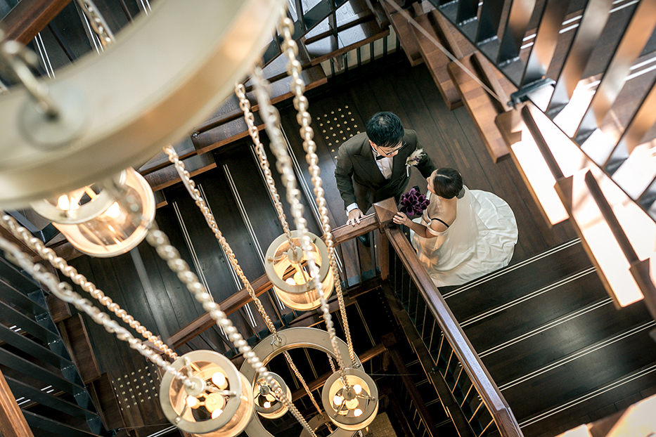 愛知県の名古屋市にあるコンダーハウスでの結婚式持ち込み撮影。お気に入りの撮影スポット