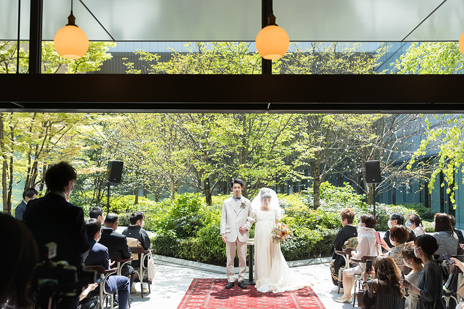 名古屋・Gatehouse（ゲートハウス ）での結婚式持ち込み撮影。光が綺麗な青空チャペル