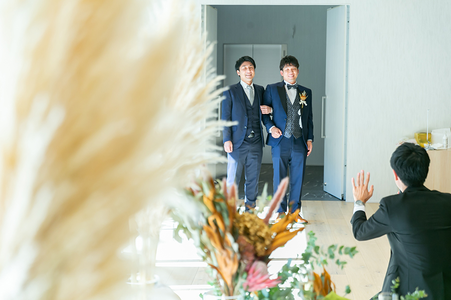 名古屋市のMIRAIEでの結婚式持ち込み撮影