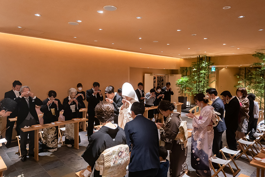 名古屋市のグランコート名古屋での結婚式撮影