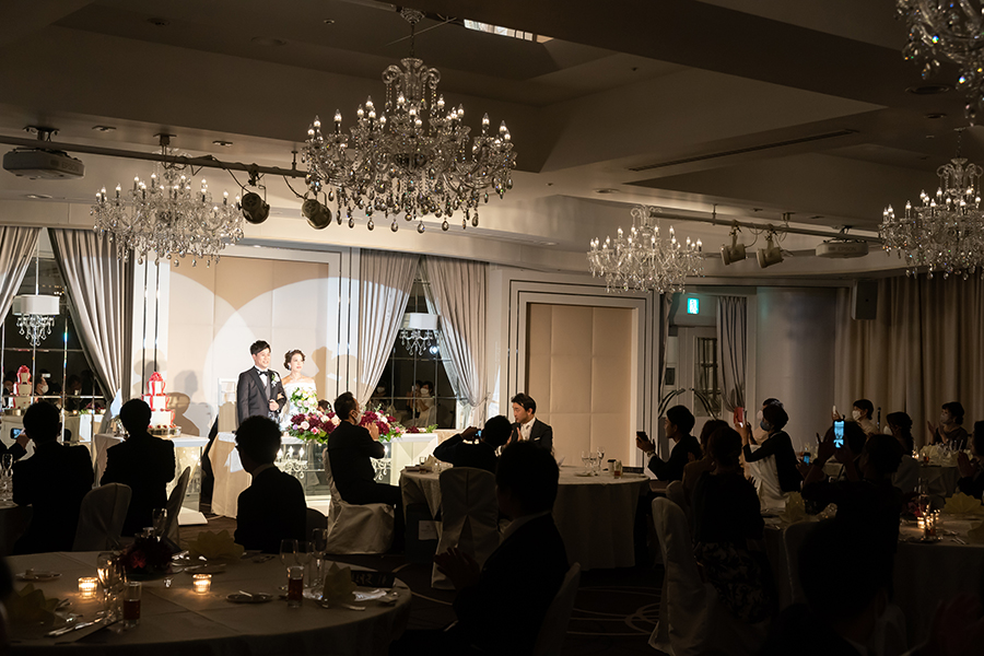 名古屋市のグランコート名古屋での結婚式撮影