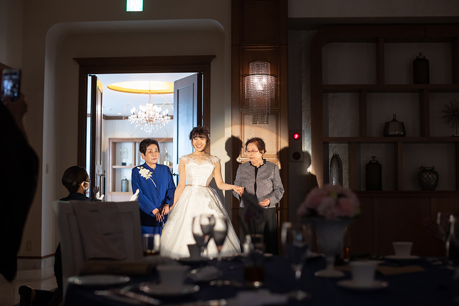 名古屋市のクレーベルサイドでの結婚式撮影