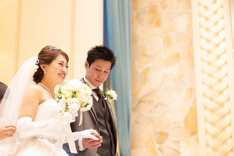 名古屋市のブルーレマン名古屋での結婚式撮影