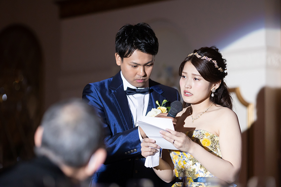 名古屋市のアニヴェルセル白壁での結婚式撮影