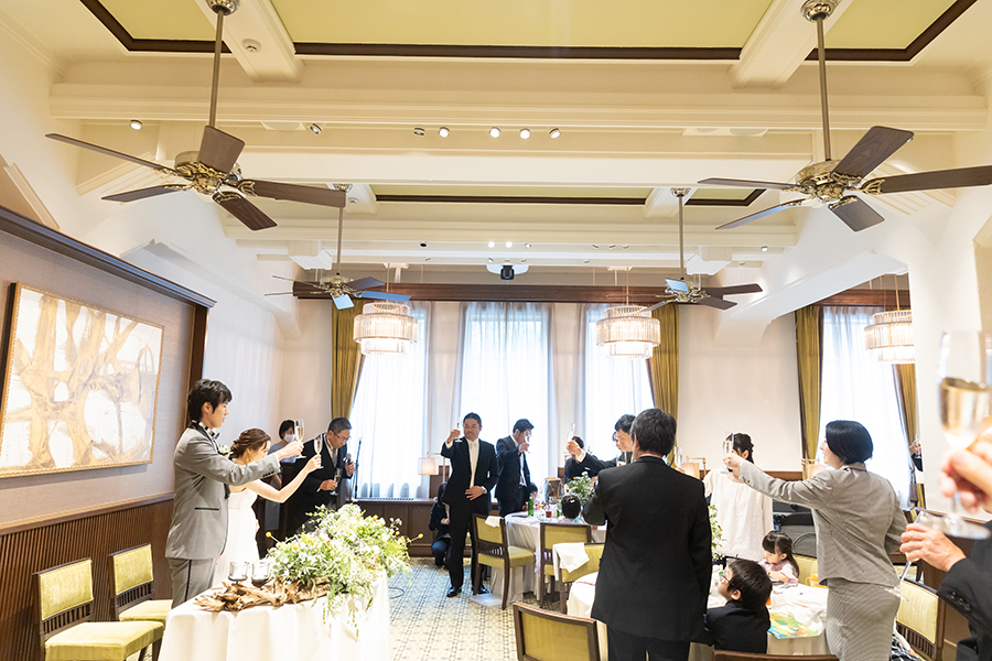 名古屋市のコンダーハウスでの結婚式撮影