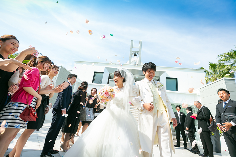 名古屋市のアルカンシエル・ガーデン名古屋での結婚式撮影