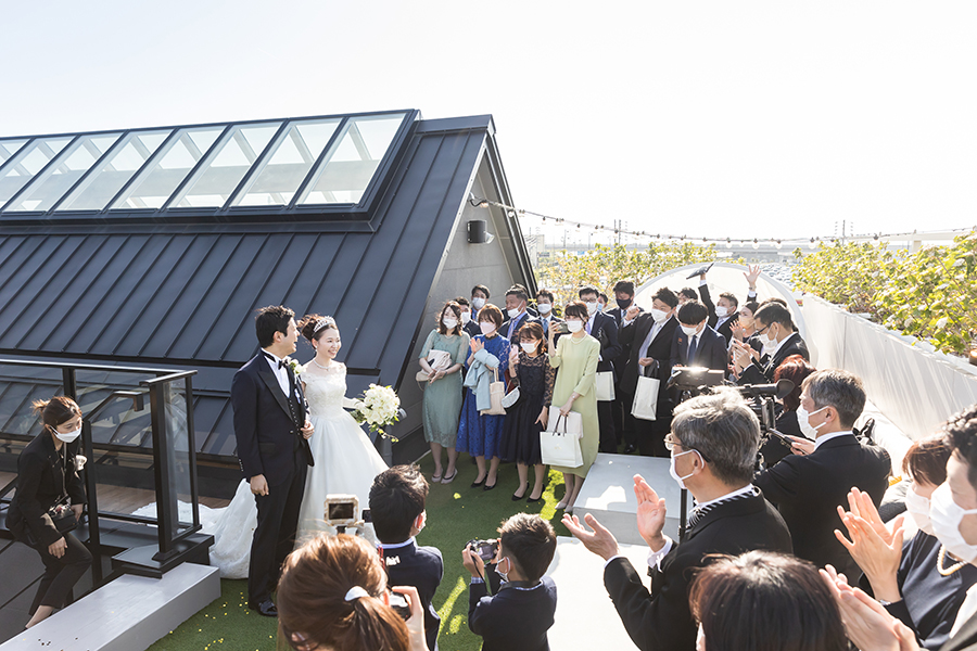 愛知県のトレス常滑での結婚式持ち込み撮影