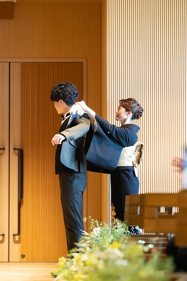 名古屋市のタワーホテルでの結婚式持ち込み撮影