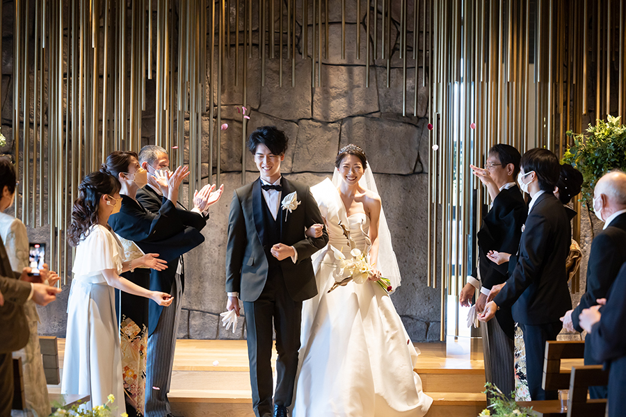 名古屋市のタワーホテルでの結婚式持ち込み撮影