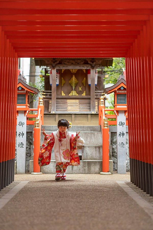 豊田市の挙母神社でのお宮参り・七五三撮影