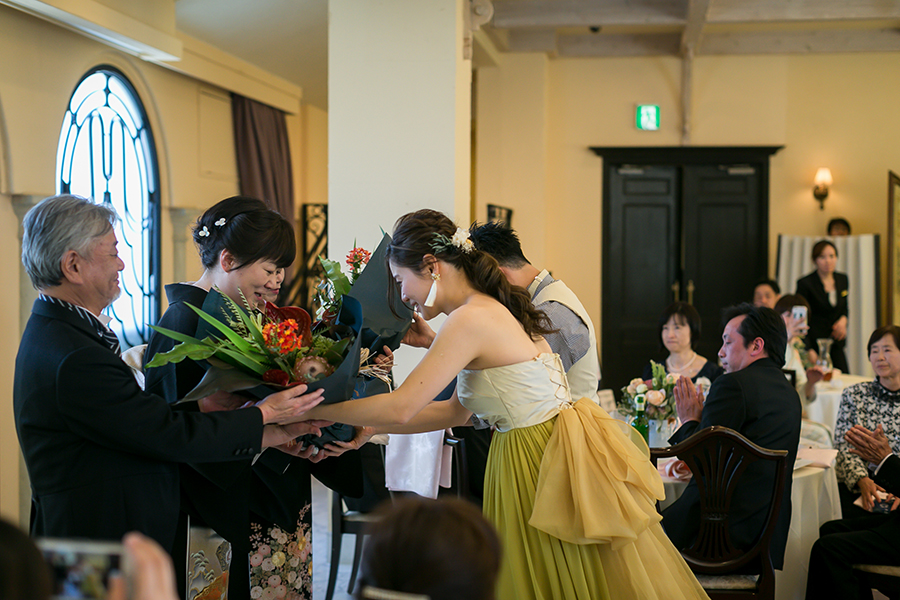 岐阜県の聖ラファエル教会での結婚式撮影