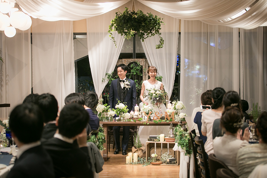 名古屋市のエフブンノイチでの結婚式撮影