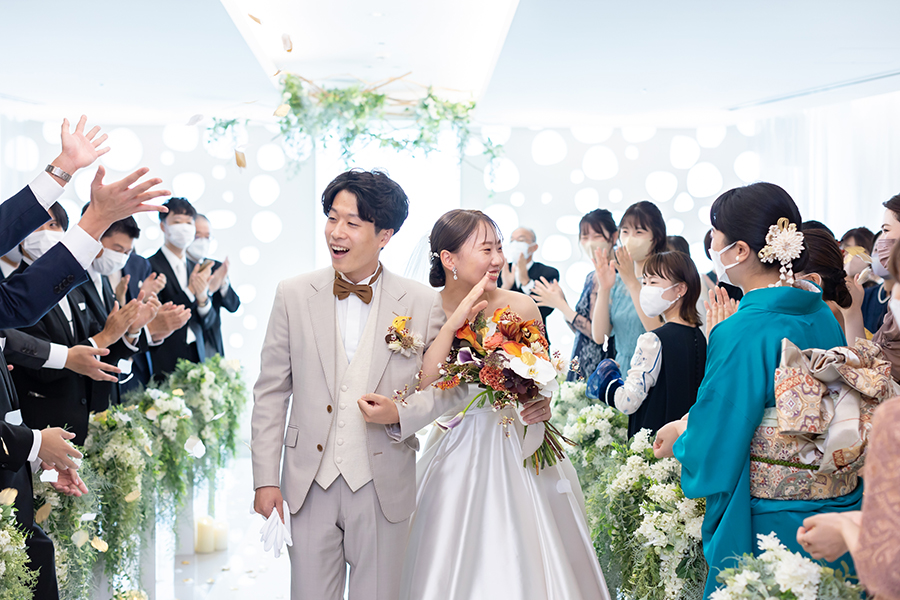 名古屋市のoperaオペラでの結婚式撮影