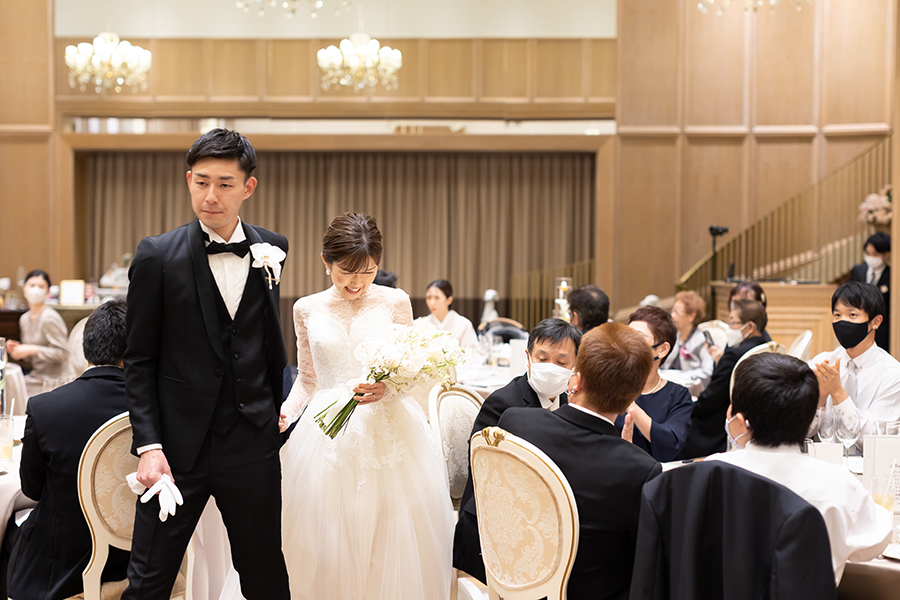 名古屋市のストリングスホテルでの結婚式撮影