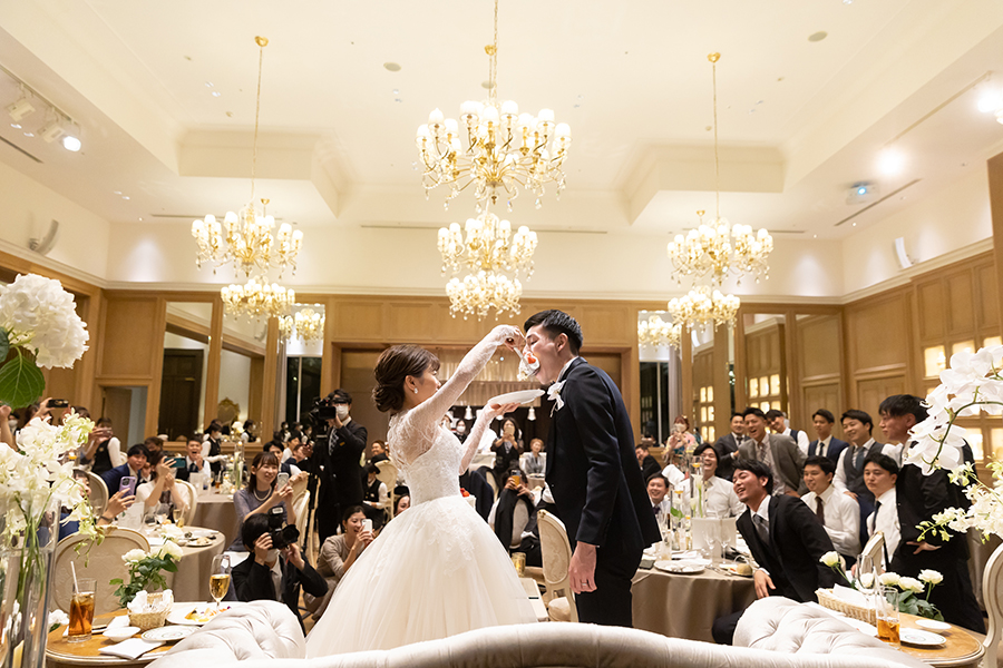 名古屋市のストリングスホテルでの結婚式撮影
