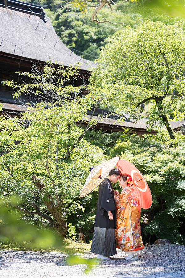 名古屋市の徳川園・岐阜県の永保寺での和装前撮り