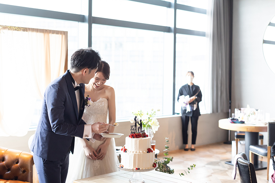 名古屋市のゲートハウスでの結婚式撮影