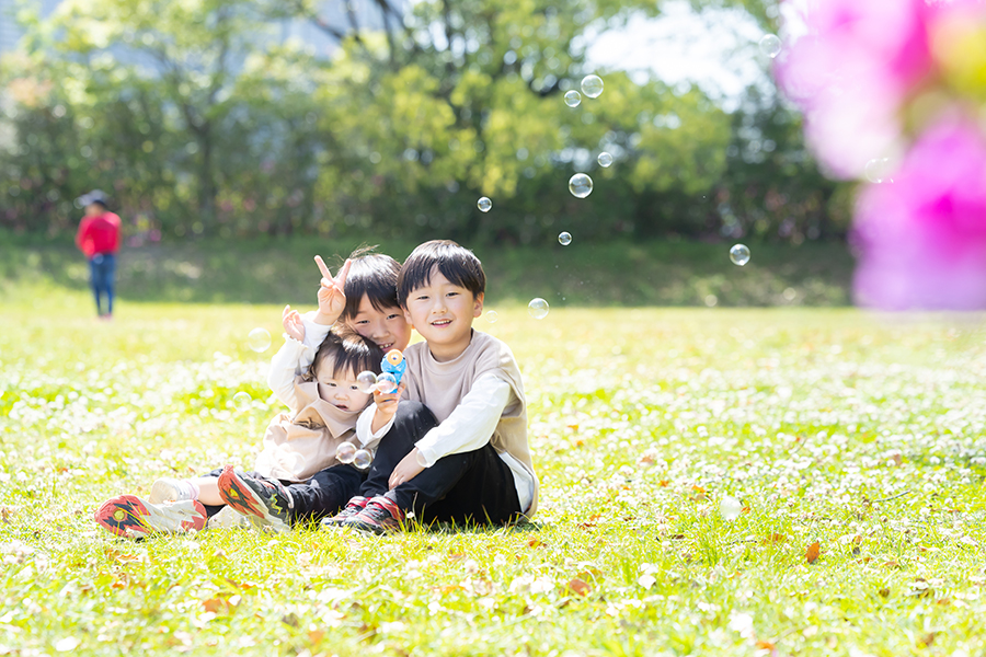 津島市での家族写真・ファミリーフォト。名古屋市を中心に活動しています