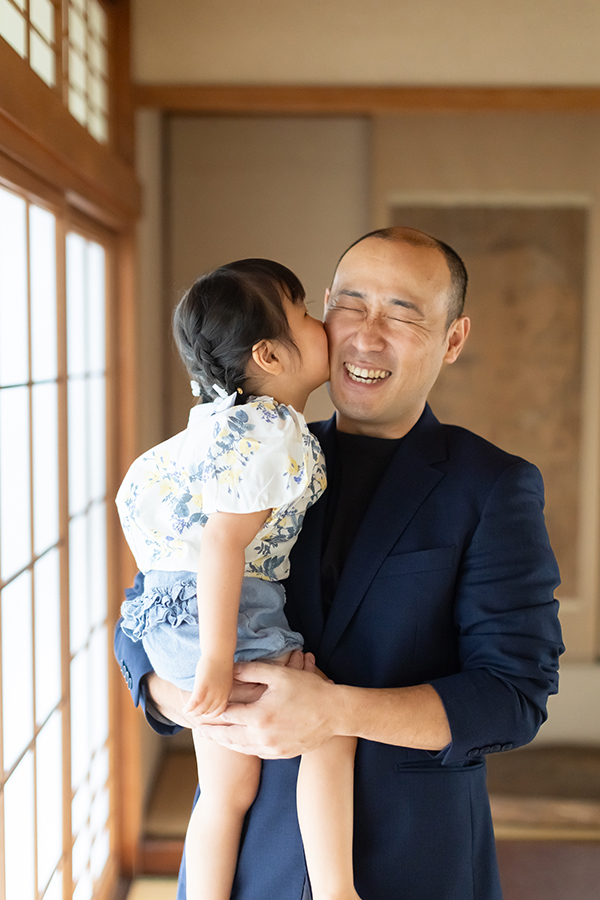 熊野神社でのお宮参り撮影