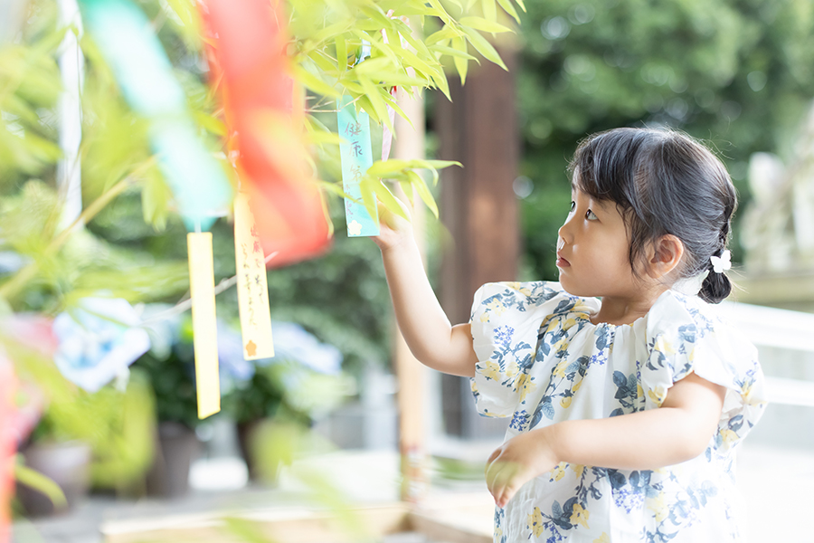 熊野神社でのお宮参り撮影