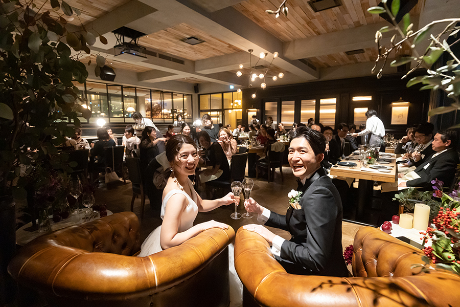 名古屋市のゲートハウスでの結婚式撮影