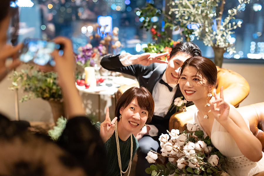 名古屋市のゲートハウスでの結婚式撮影