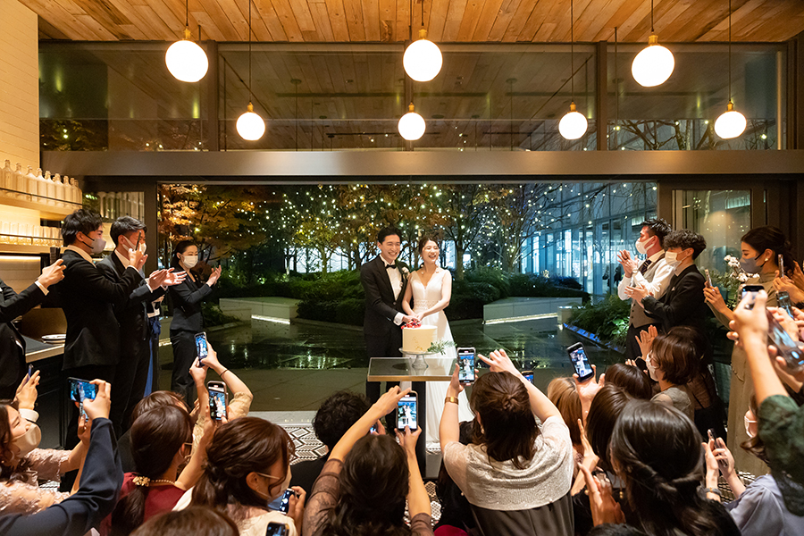 名古屋市のゲートハウスでの結婚式撮影