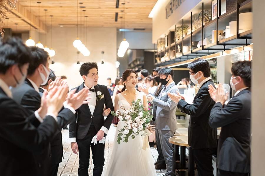 名古屋市のゲートハウスでの結婚式撮影