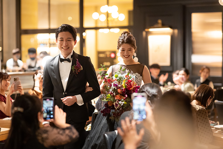 名古屋市のゲートハウスでの結婚式撮影