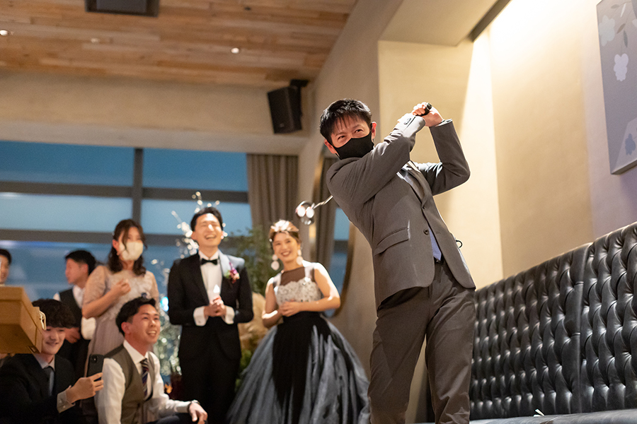 名古屋市のゲートハウスでの結婚式撮影