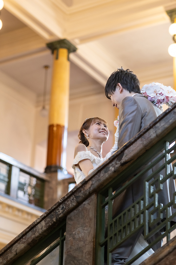 名古屋市の市政資料館でのドレス前撮り