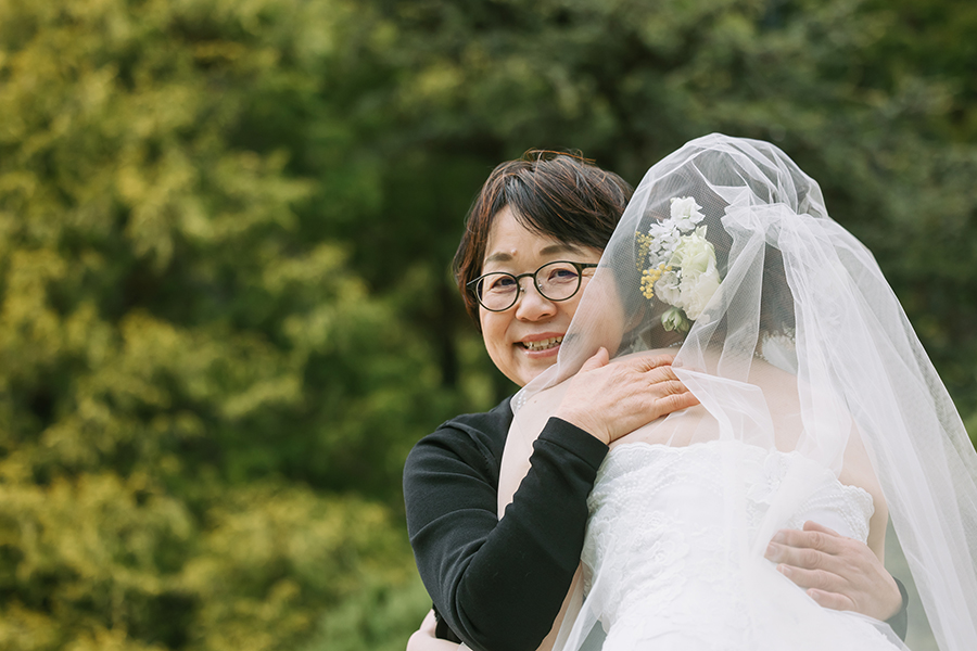 三重県鈴鹿市で手作り結婚式・家族に囲まれ幸せな時間を過ごせました。