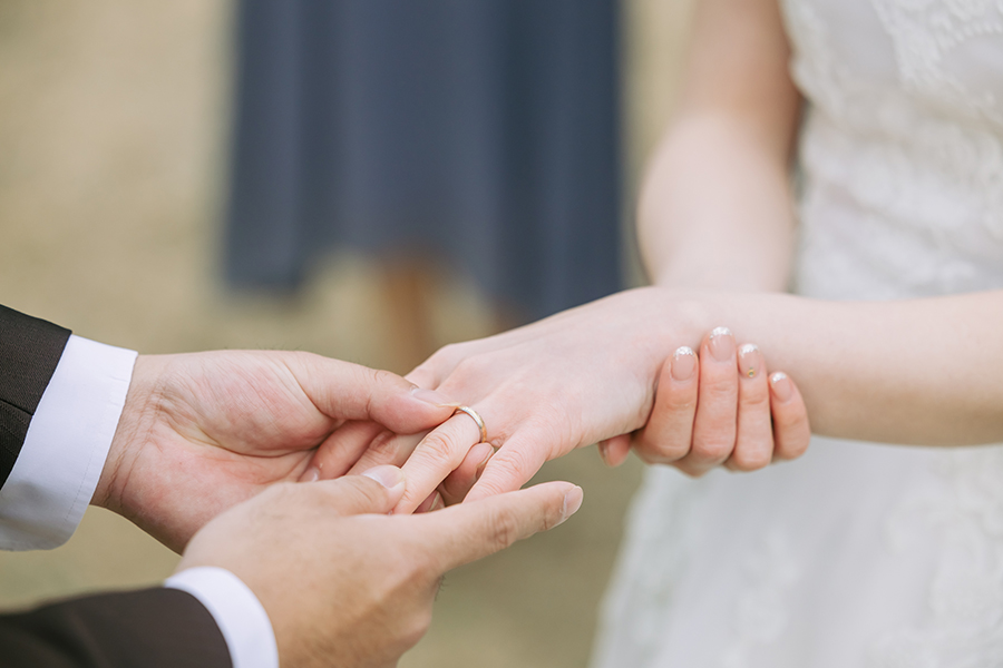三重県鈴鹿市で手作り結婚式・家族に囲まれ幸せな時間を過ごせました。