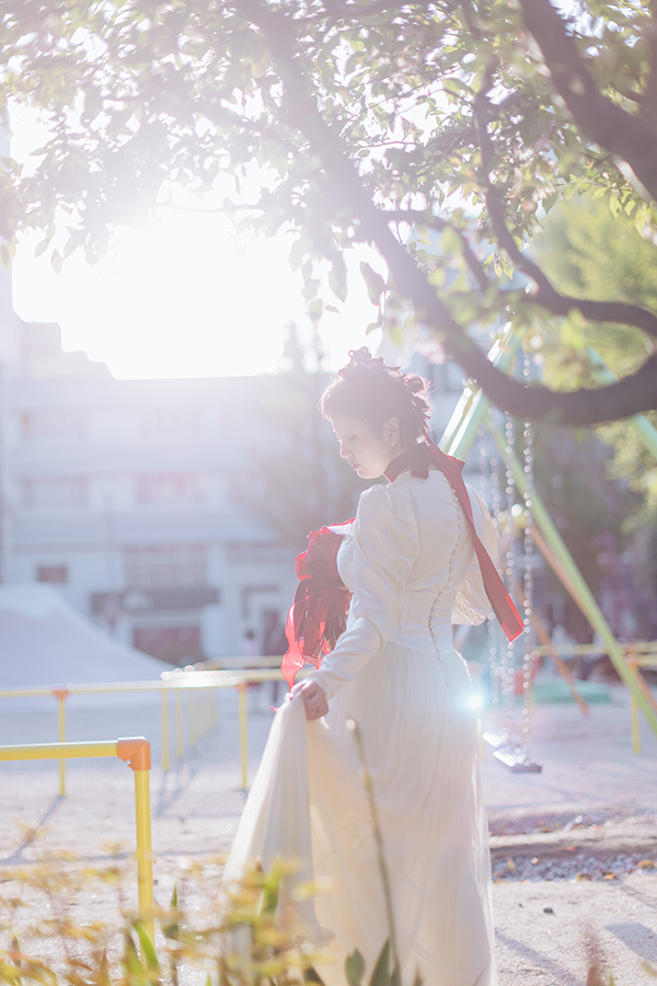 お二人が大好きな名古屋市・大須でドレス前撮り