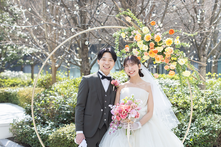 名古屋市のゲートハウスでの結婚式撮影