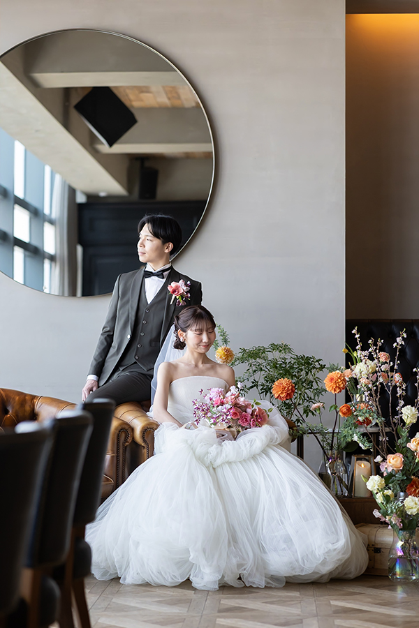 名古屋市のゲートハウスでの結婚式撮影