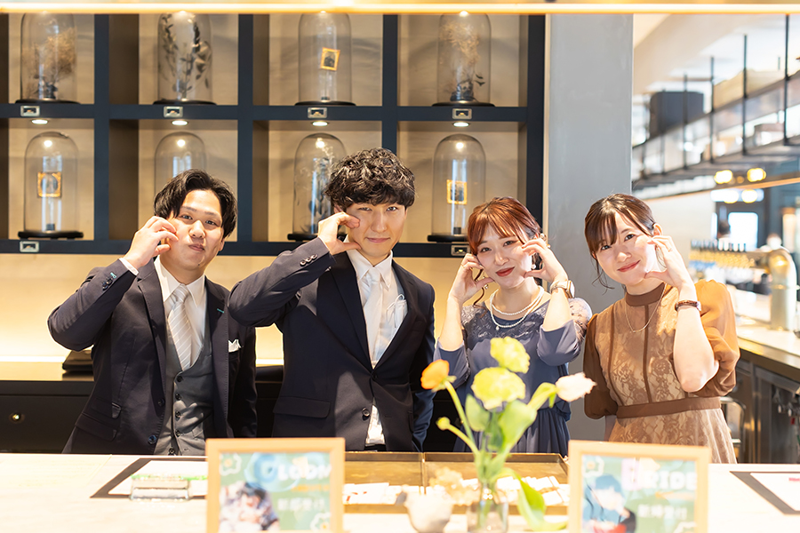 名古屋市のゲートハウスでの結婚式撮影