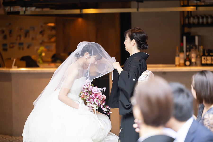 名古屋市のゲートハウスでの結婚式撮影