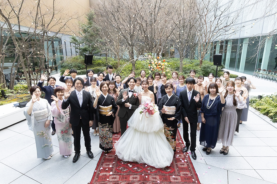 名古屋市のゲートハウスでの結婚式撮影