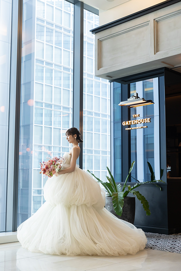 名古屋市のゲートハウスでの結婚式撮影