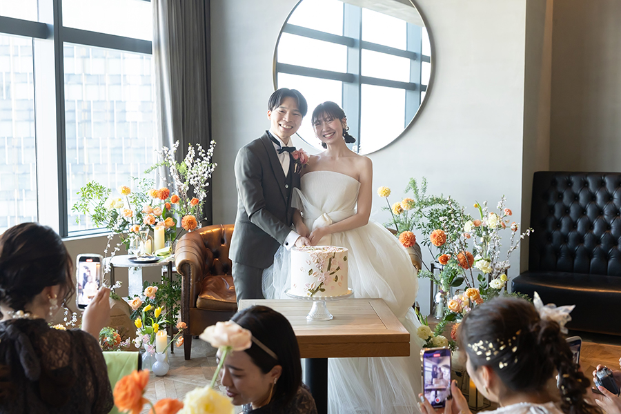 名古屋市のゲートハウスでの結婚式撮影